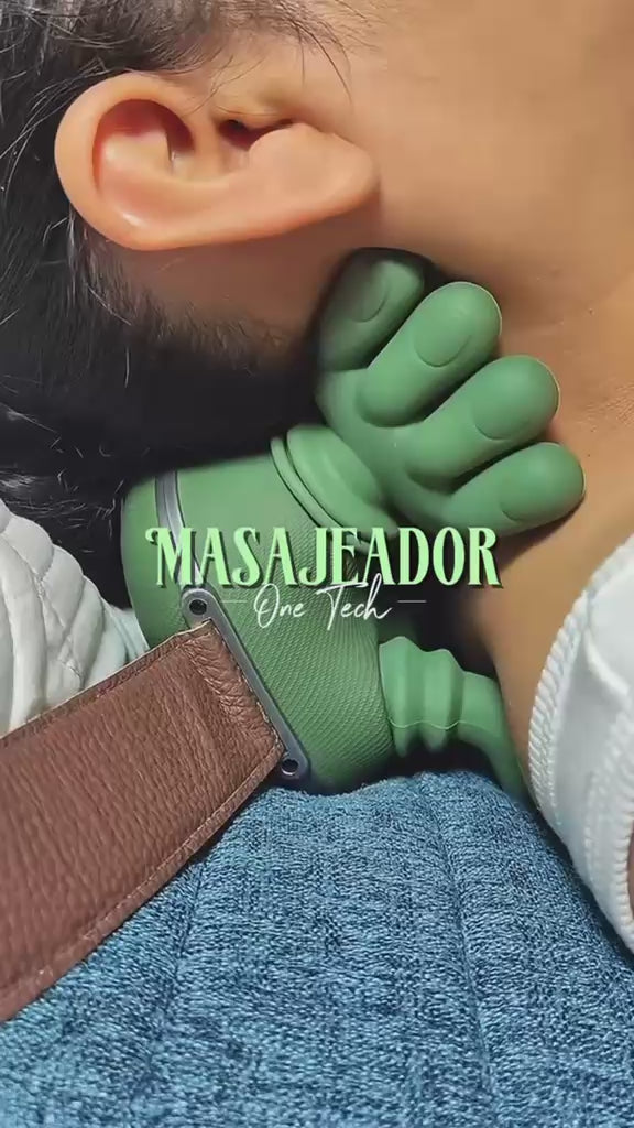 Masajeador Portátil para Cuello-Spa y Alivio Profesional en Casa